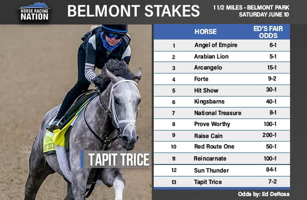 belmont park entries