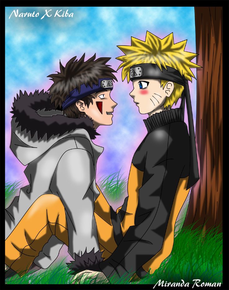 kiba x naruto