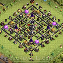 clash of clans town hall 9 base