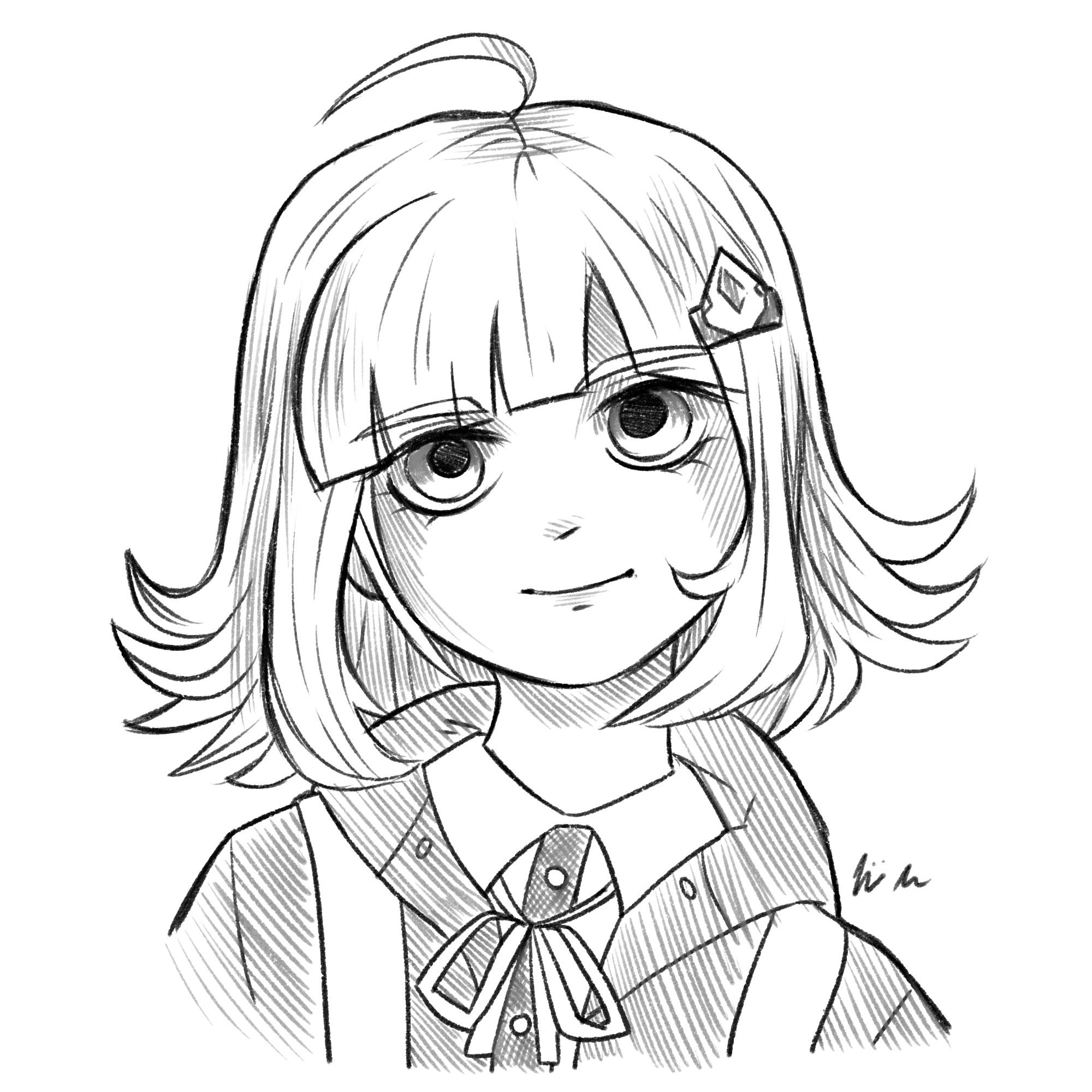 chiaki nanami drawing