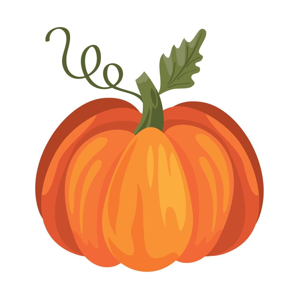 orange pumpkin clipart