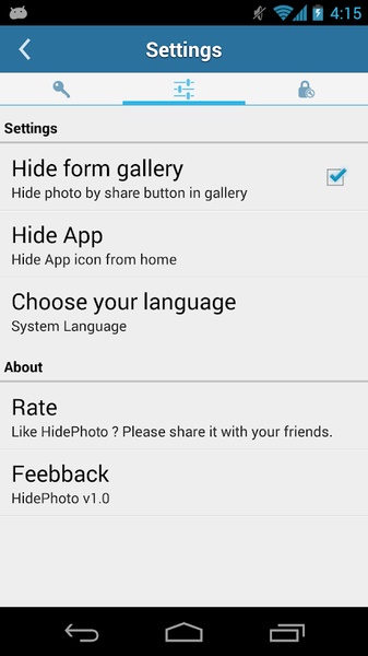 hidephoto app