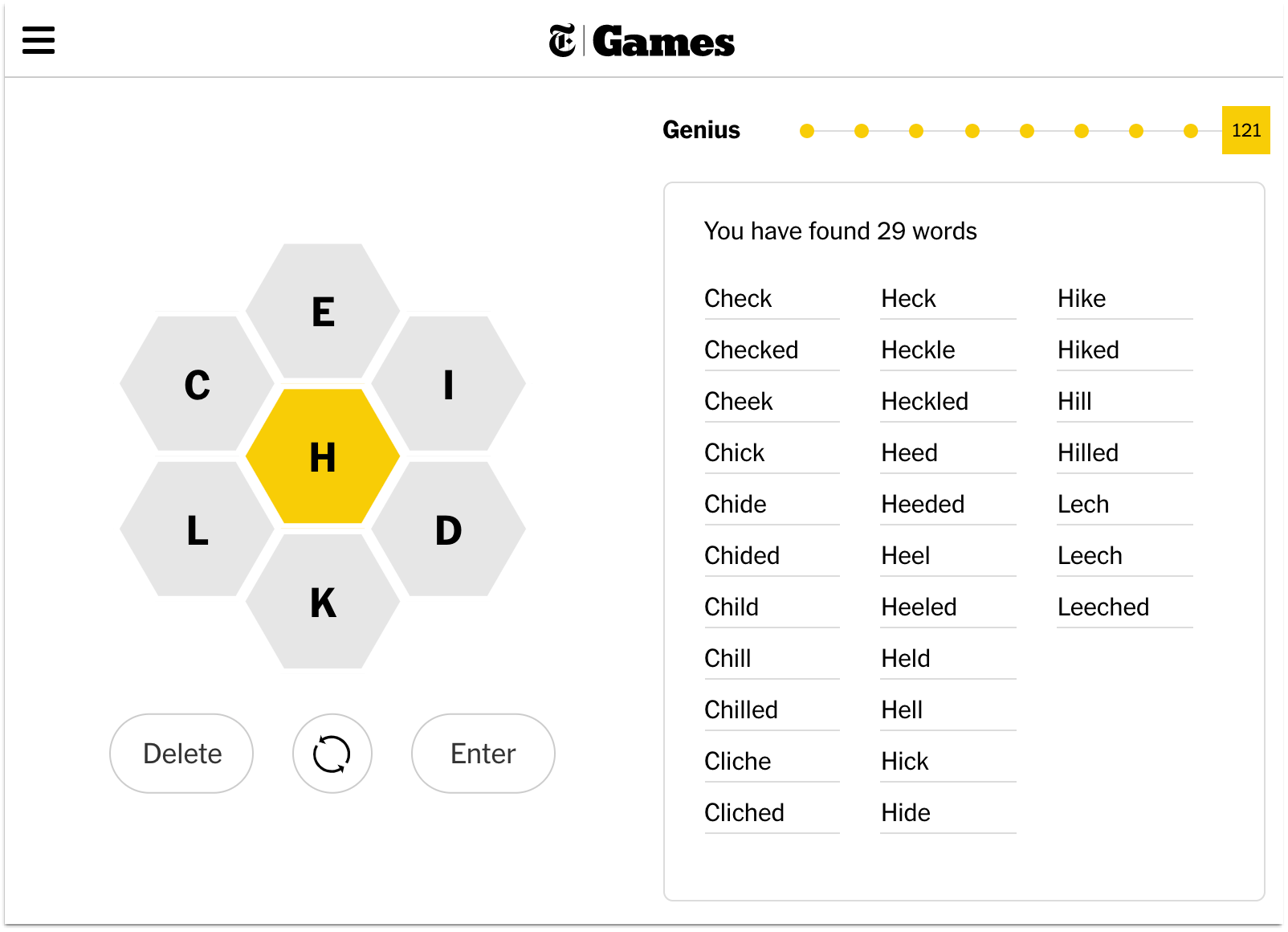 spelling bee answers ny times