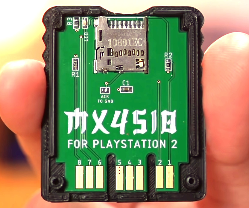 playstation 2 sd card