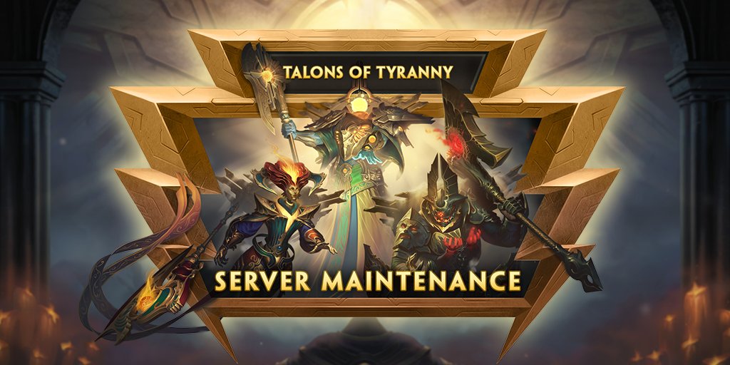 servers under maintenance smite