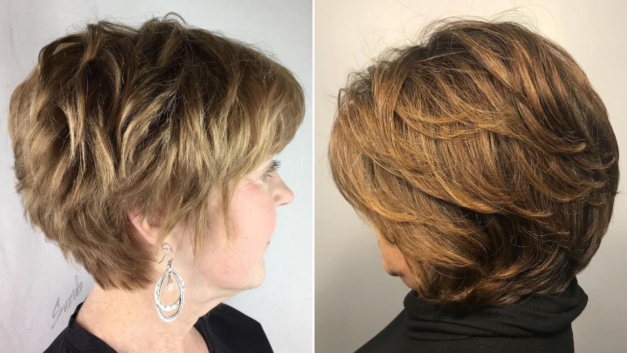 short haircuts for women over 60