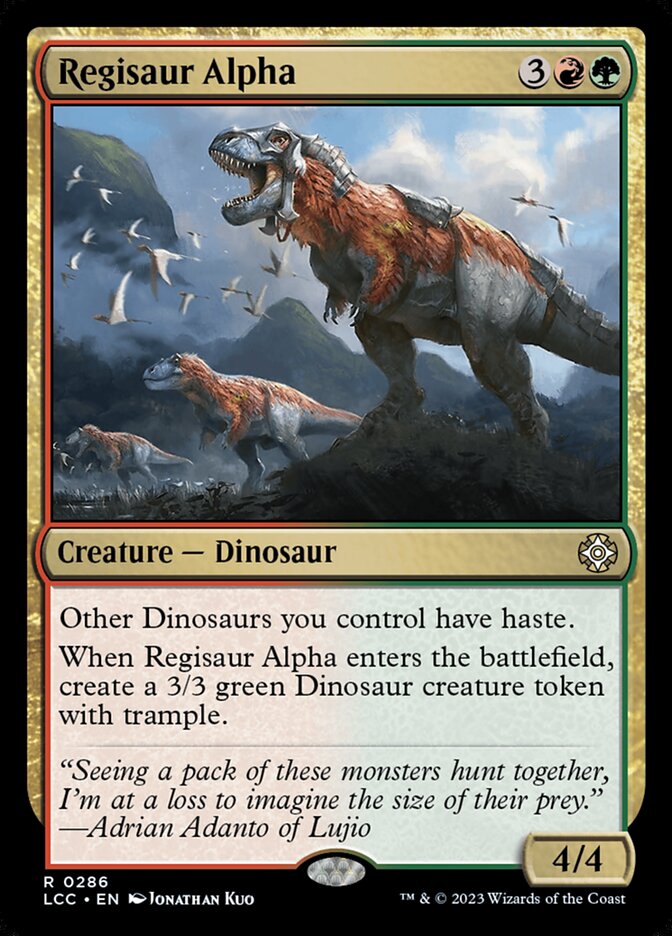 mtg dinosaur commander