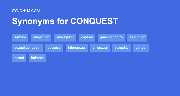 conquered synonym