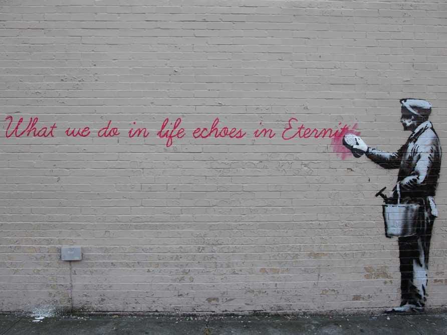 banksy quotes on art