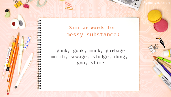 substance synonym