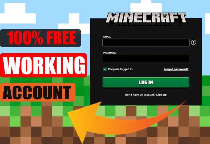 free minecraft account free