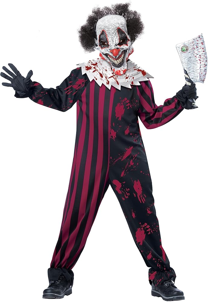 creepy killer clown costumes