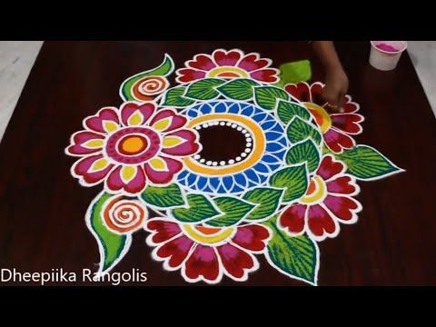 latest rangoli designs 2020