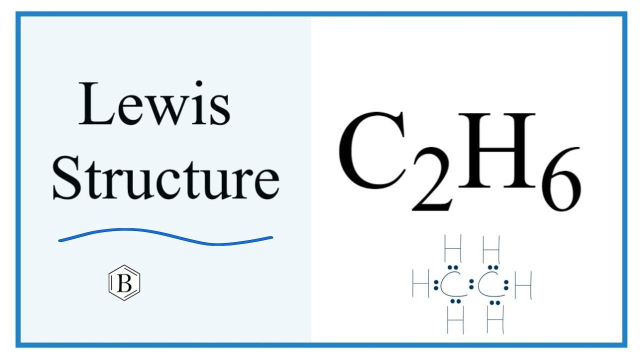 c2h6 electron dot structure