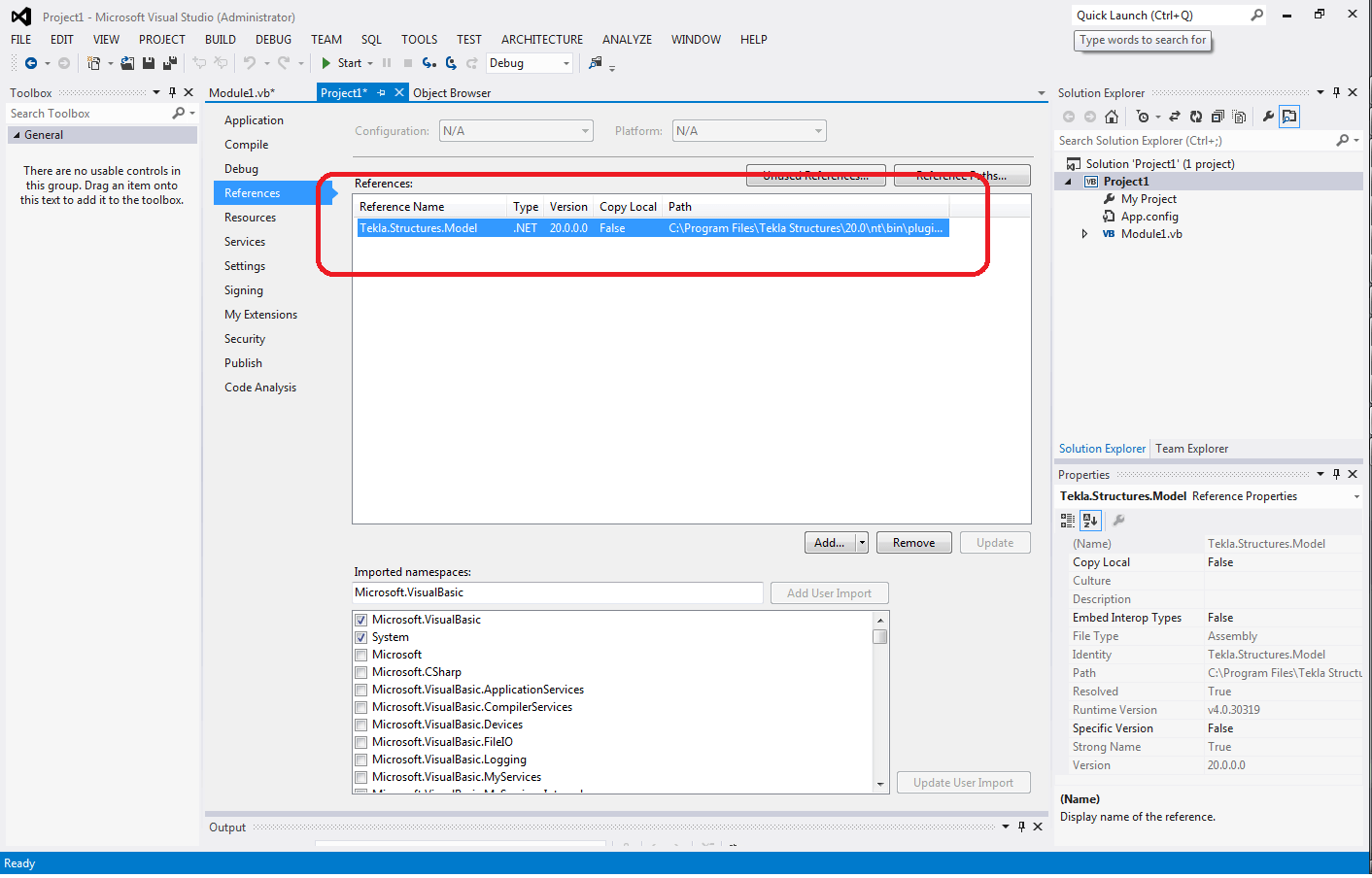 tekla api reference