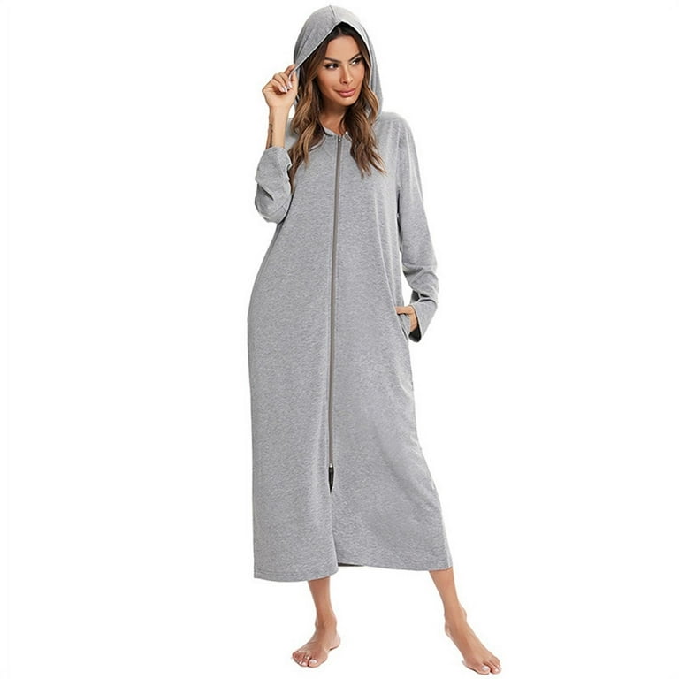 long sleeve housecoat