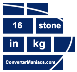 16st 4 in kg