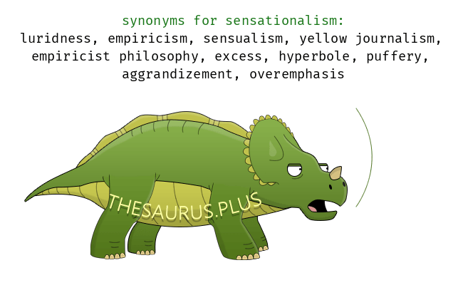 sensationalism synonym