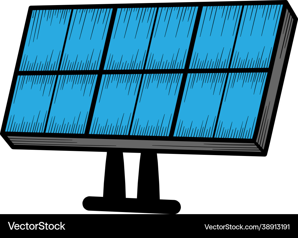 solar panel clipart