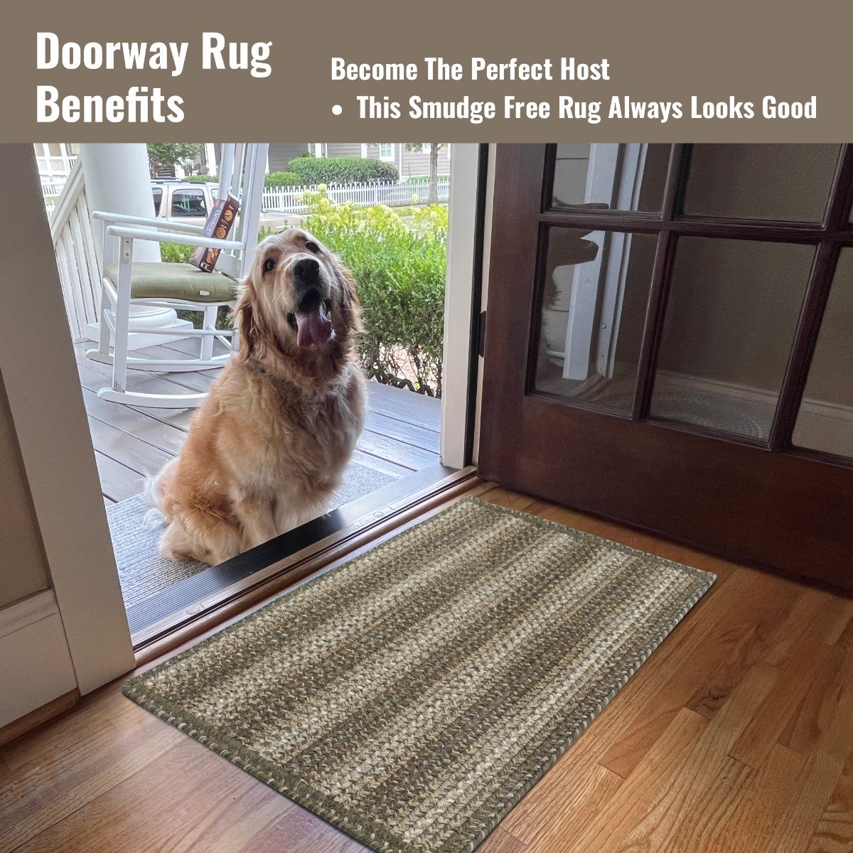 waterproof entryway rug