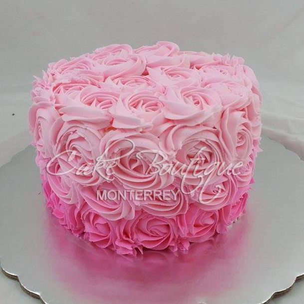 pastel de flores