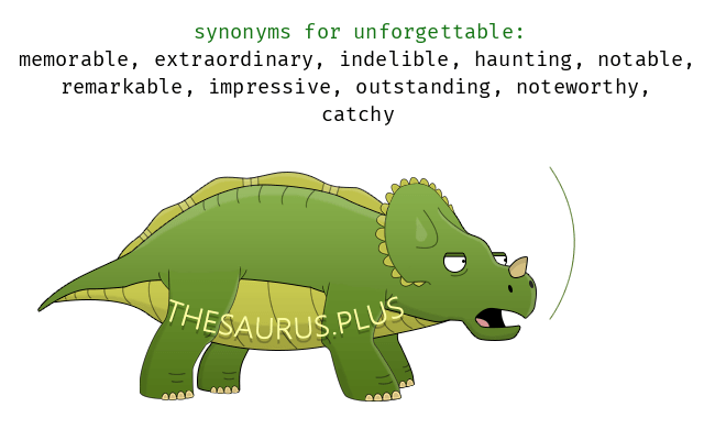 unforgettable synonym