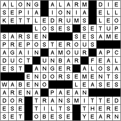 kettledrummer crossword