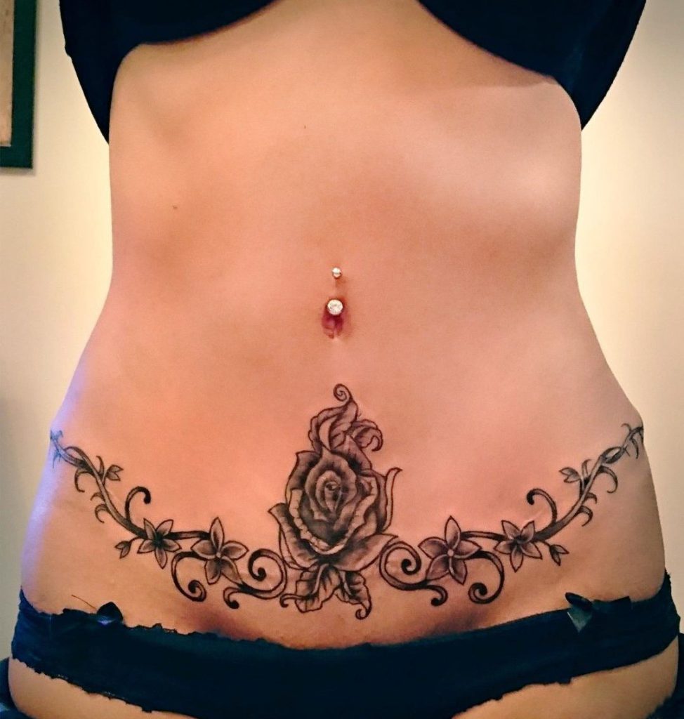 tummy tuck tattoo