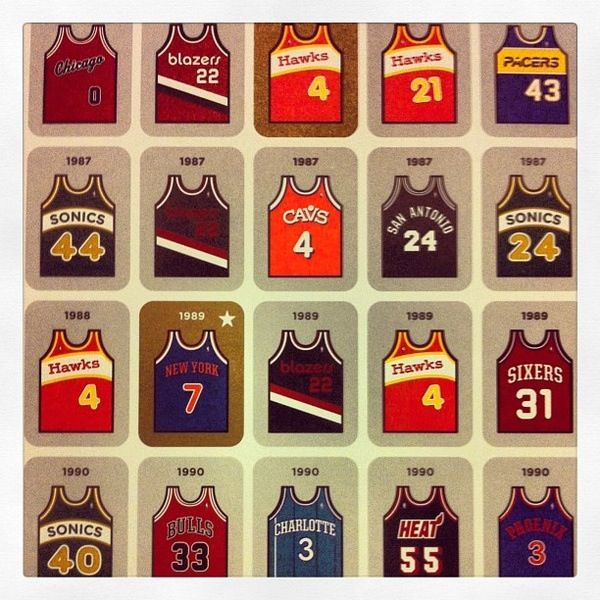 jersey vintage nba