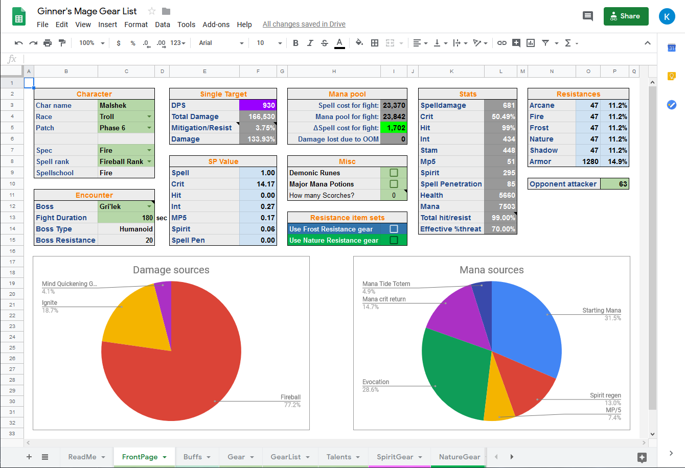 gear calculator tbc