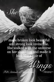 angel with broken wings quotes