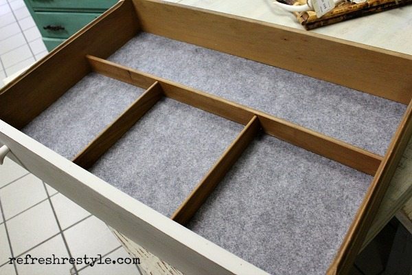 felt drawer liner