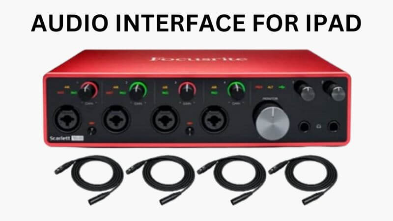 ipad pro audio interface