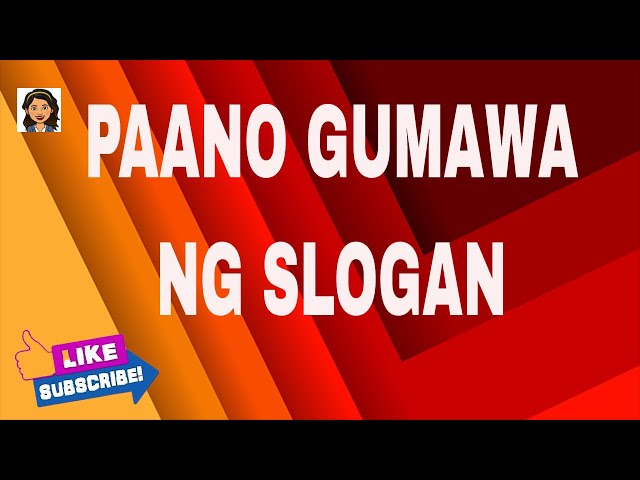 filipino campaign slogan tagalog