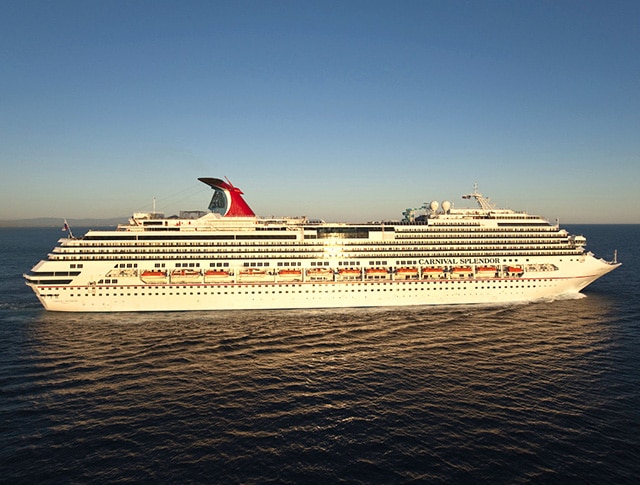 carnival splendor location