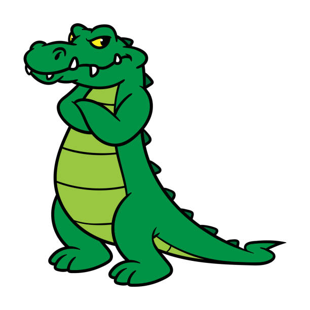 clipart image of alligator