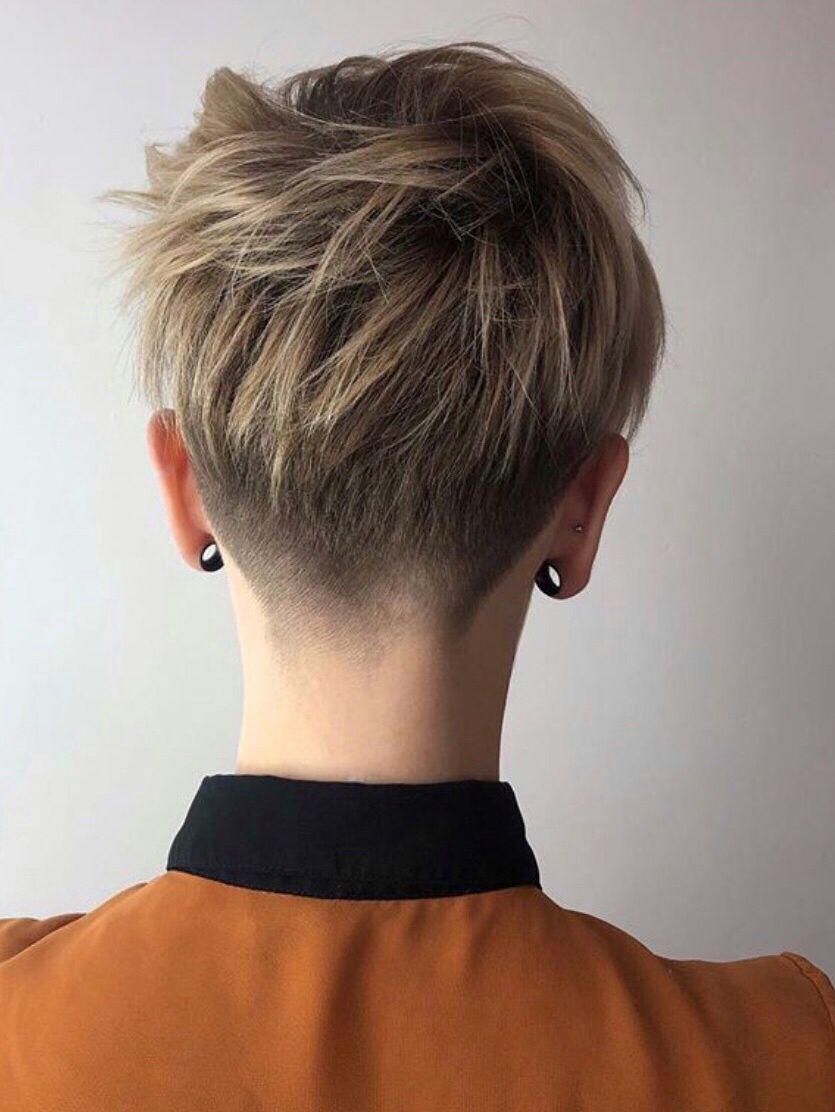 tomboy undercut pixie