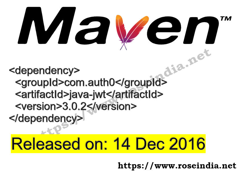 jwt maven dependency