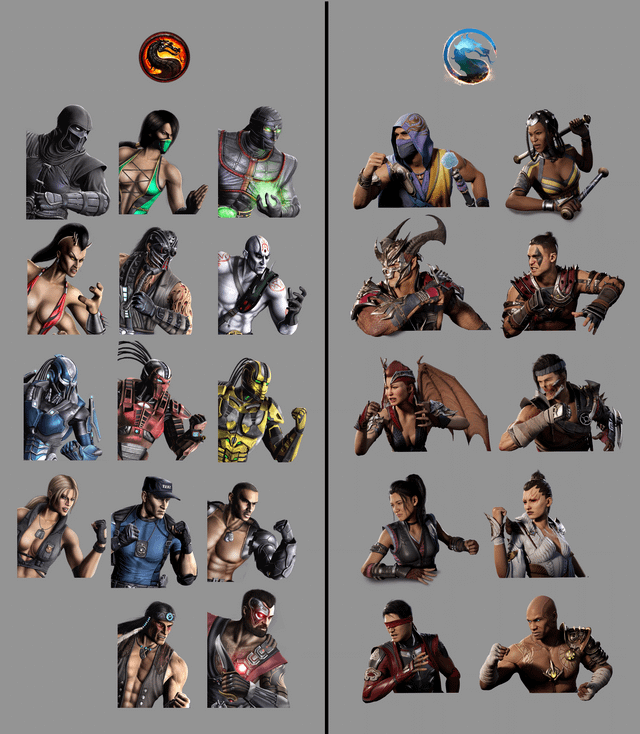 mortal kombat x missing characters