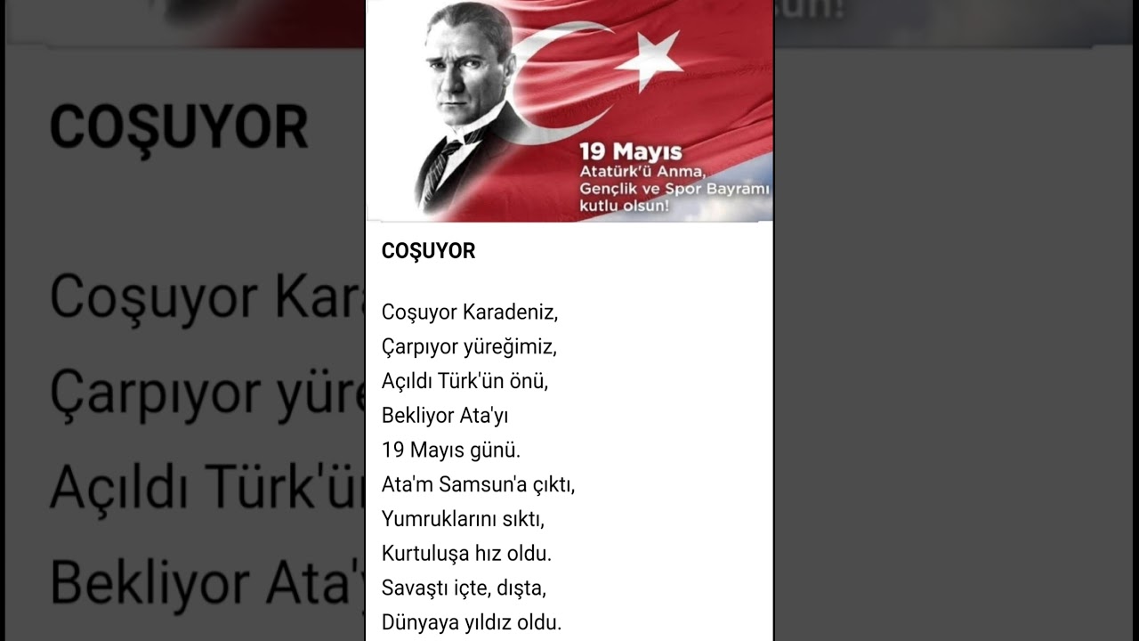 19 mayıs şiirleri ilkokul 2 kıtalık