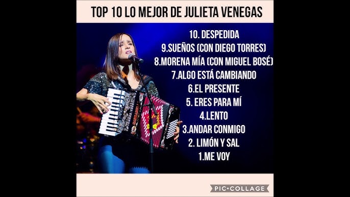 youtube julieta venegas el presente