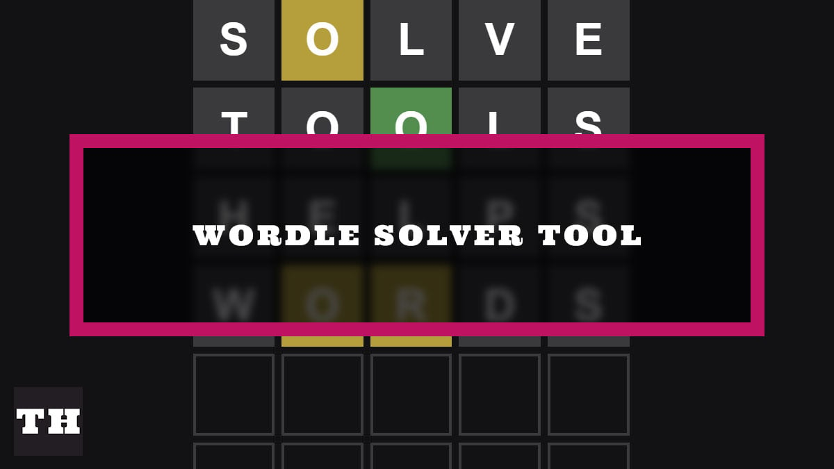 wordle solver tool