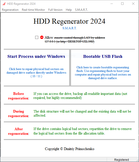 hdd regenerator patch