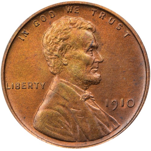 1910 penny