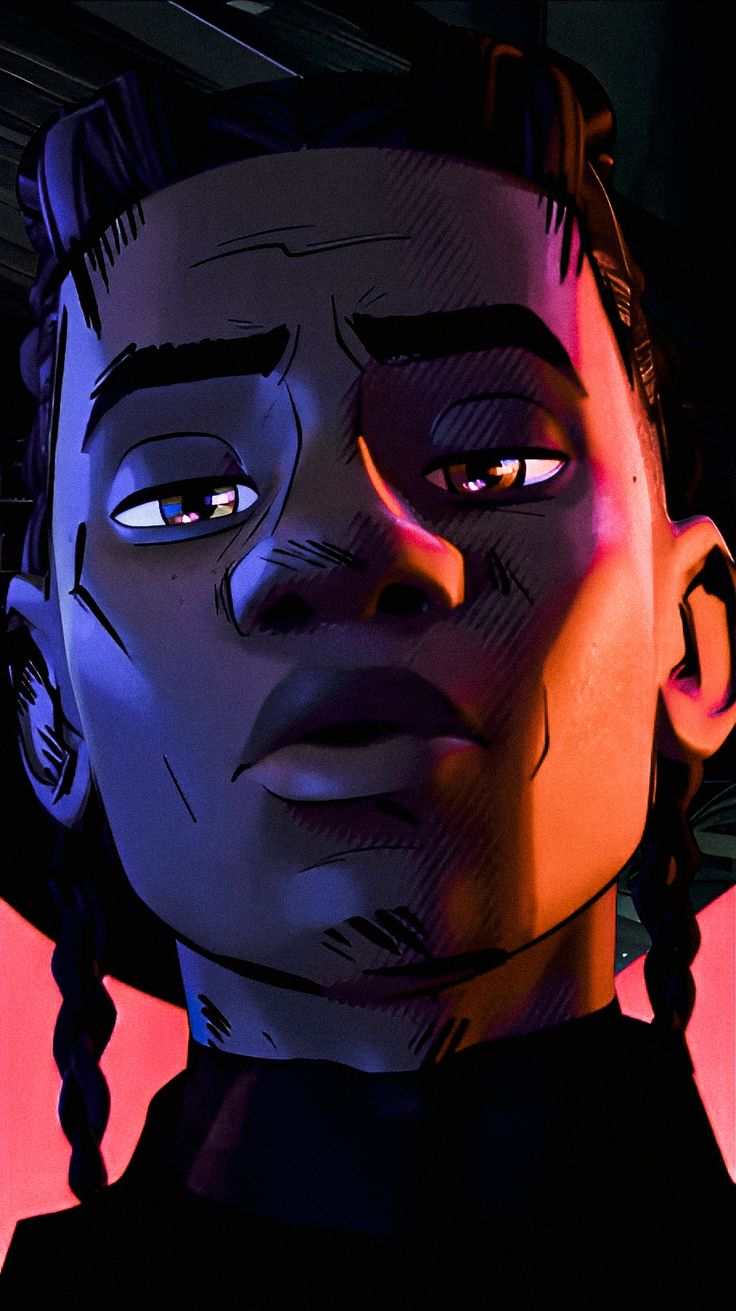 miles morales with braids