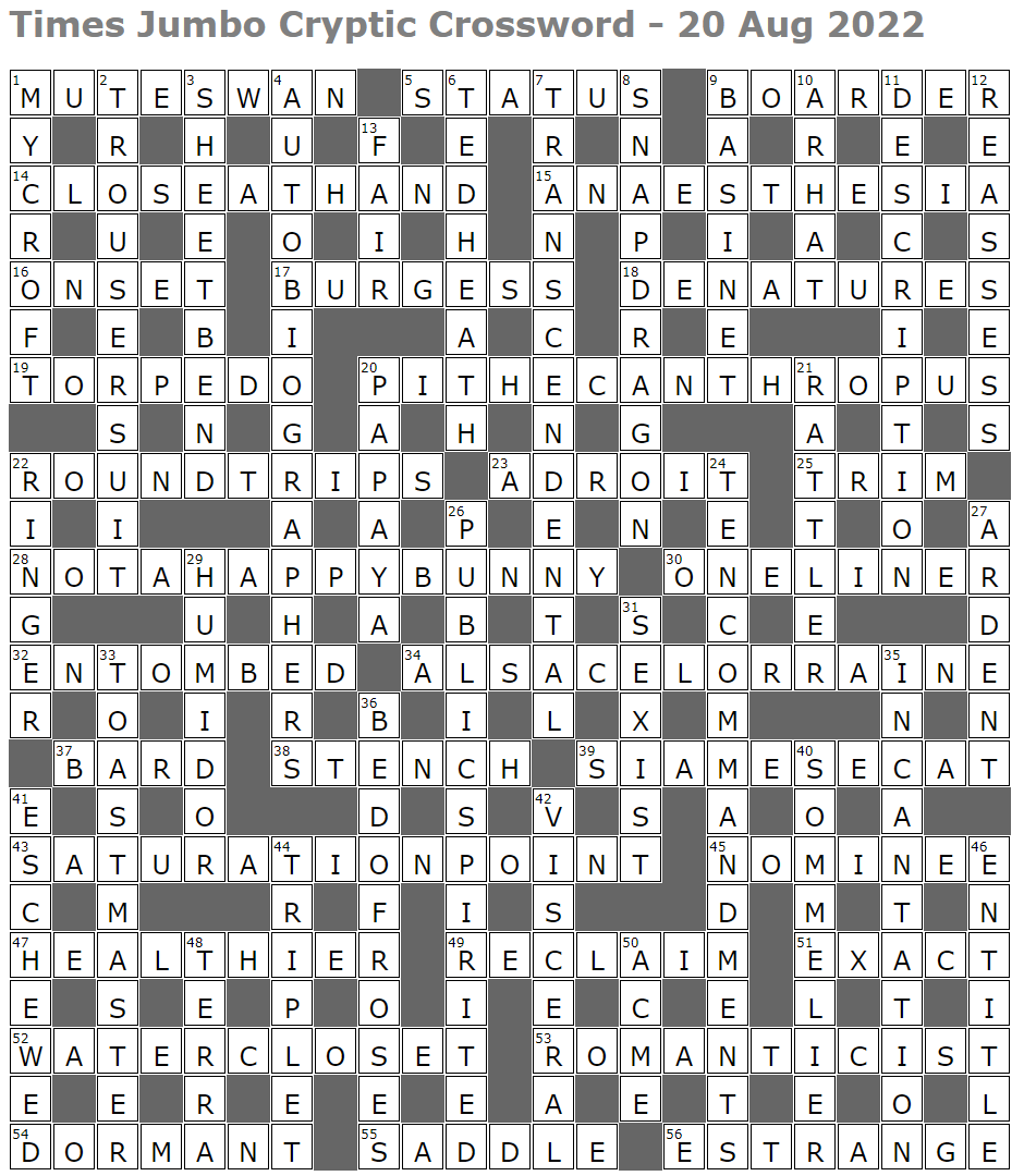 incantation opener crossword