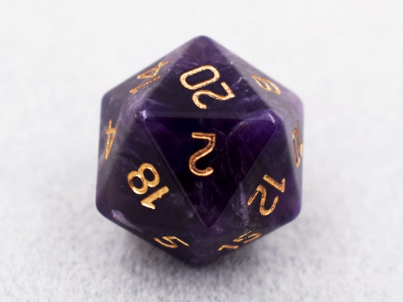 amethyst d20