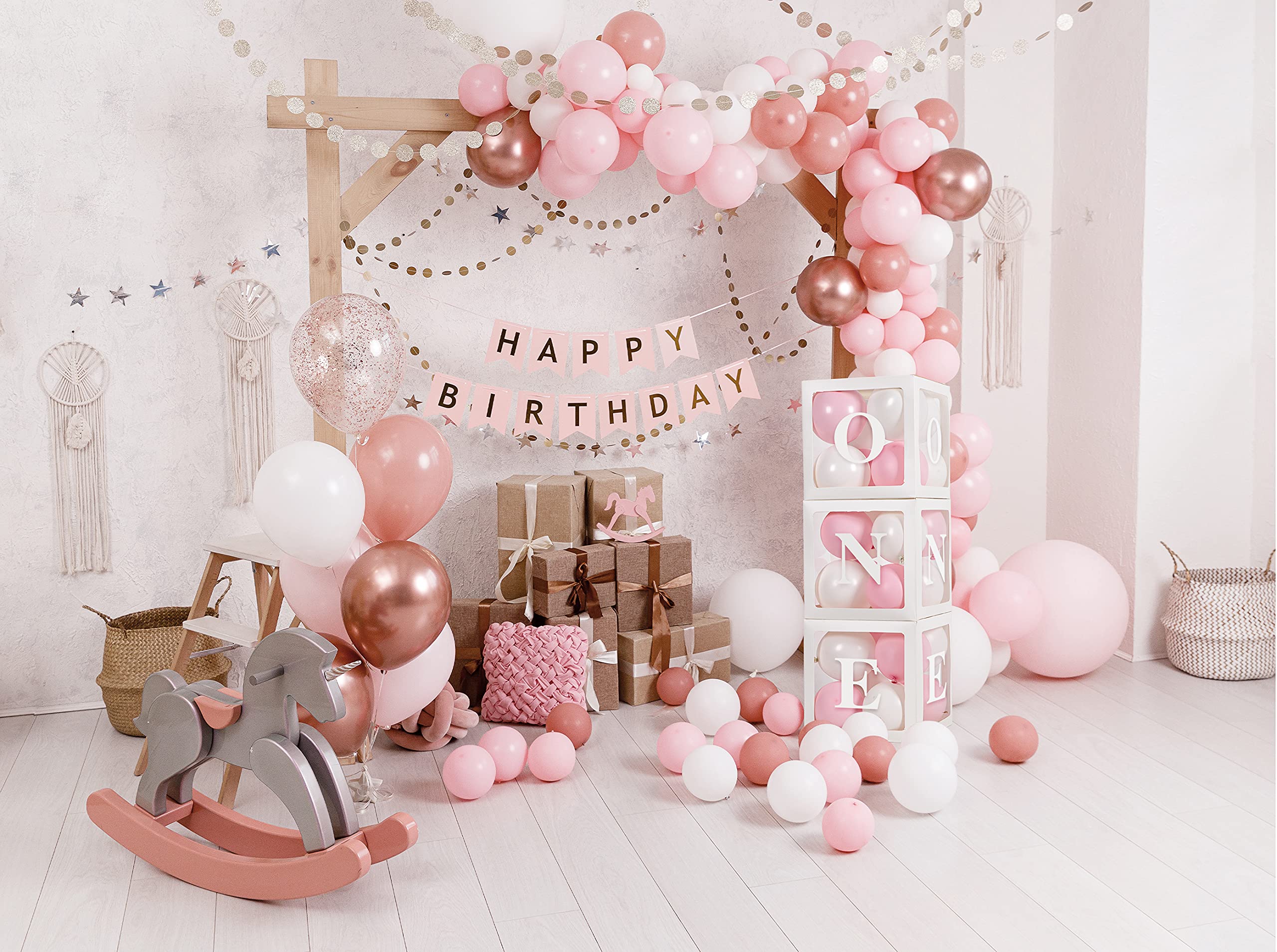 1 year old baby girl birthday decorations