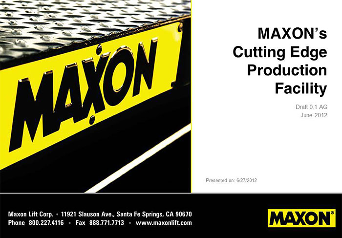 maxon lift corporation