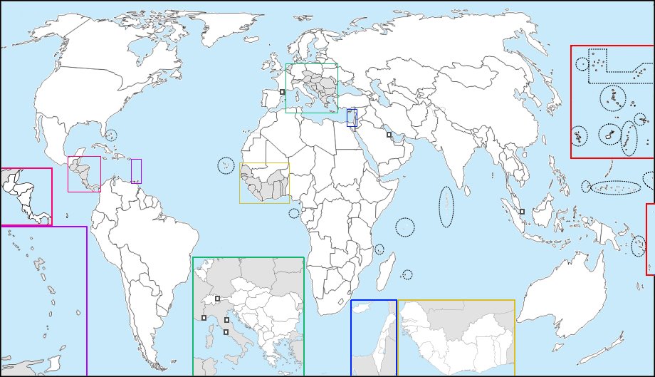 sporcle countries of the world